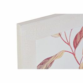 Cuadro DKD Home Decor Rosas Romántico 70 x 3 x 70 cm (2 Unidades)