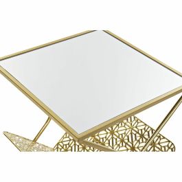 Revistero DKD Home Decor Espejo Dorado Metal (45 x 45 x 55 cm)