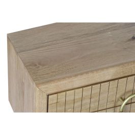 Mueble de TV DKD Home Decor Dorado Marrón Madera de mango (147 x 40 x 60 cm)