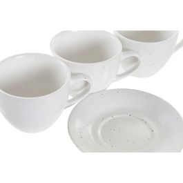 Cafe Scandi DKD Home Decor Blanco Natural 14.5 x 35 x 18 cm Set de 6