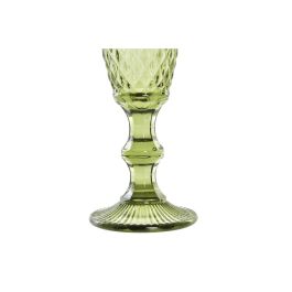 Copa de champán DKD Home Decor Cristal Verde (150 ml)