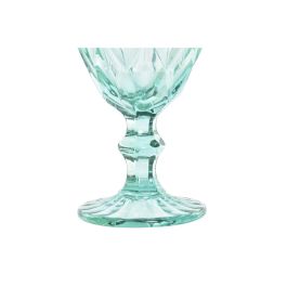 Copa DKD Home Decor Cristal Turquesa (240 ml) Copa DKD Home Decor Cristal Turquesa (240 ml)