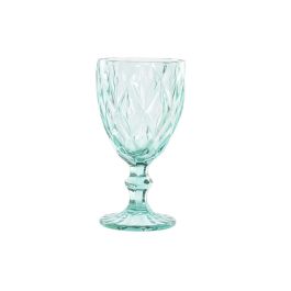 Copa DKD Home Decor Cristal Turquesa (240 ml) Copa DKD Home Decor Cristal Turquesa (240 ml)
