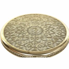 Mesita Auxiliar Arabe DKD Home Decor Dorado 42 x 57 x 42 cm