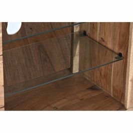 Mueble de TV DKD Home Decor Marrón 200 x 40 x 63 cm Cristal Acacia