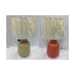 Lámpara de mesa DKD Home Decor Porcelana Beige Naranja Verde 220 V 50 W 32 x 32 x 53 cm (2 Unidades) Precio: 104.94999977. SKU: B152LY78K3