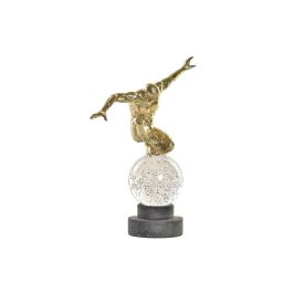 Figura Decorativa DKD Home Decor Cristal Dorado Resina Hombre (28 x 12 x 38 cm) Precio: 68.10606. SKU: S3030007