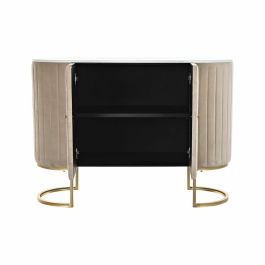 Aparador DKD Home Decor Beige Azul cielo Dorado Mármol (120 x 48 x 85 cm)