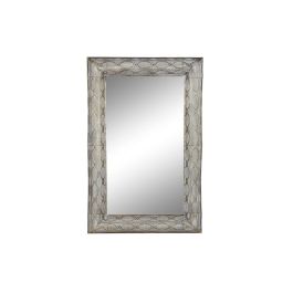 Espejo de pared DKD Home Decor Dorado Metal Cristal Árabe 81 x 7 x 125 cm