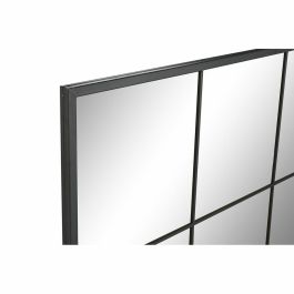 Espejo de pared DKD Home Decor Negro Cristal Hierro Espejo Ventana 90 x 1 x 120 cm 90 x 1,8 x 120 cm Espejo de pared DKD Home Decor Negro Cristal Hierro Espejo Ventana 90 x 1 x 120 cm 90 x 1,8 x 120 cm