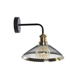 Lámpara de Pared DKD Home Decor Negro Dorado Metal 220 V 50 W (27 x 28 x 28 cm) Precio: 47.66553. SKU: S3031446