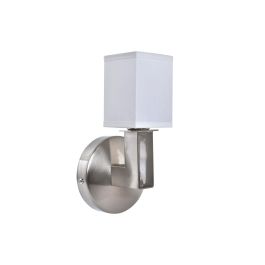 Lámpara de Pared DKD Home Decor Plateado Metal Poliéster Blanco 220 V 40 W (12 x 10 x 22 cm) Precio: 30.3468. SKU: S3031461