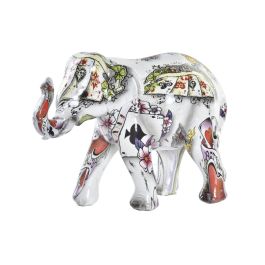 Figura Decorativa DKD Home Decor Blanco Multicolor Elefante Colonial 11 x 5 x 9 cm Precio: 9.9499994. SKU: S3030075