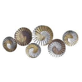 Decoración de Pared DKD Home Decor Metal Multicolor Oriental Espirales (104 x 4,5 x 43 cm) Precio: 50.94999998. SKU: S3029442