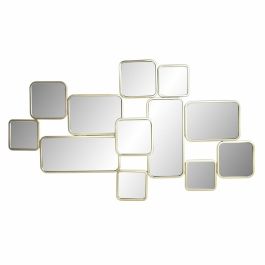 Espejo de pared DKD Home Decor Dorado Metal (97,5 x 2,5 x 56 cm) Precio: 73.50000042. SKU: S3029677