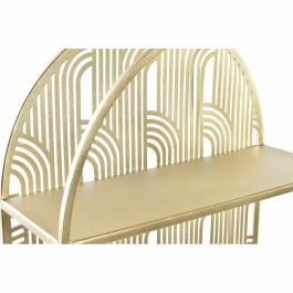 Estantería DKD Home Decor Dorado Metal 40 x 15 x 60 cm