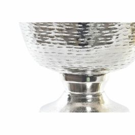 Jarrón DKD Home Decor Dorado Copa Champán Plateado Aluminio 30 x 30 x 23 cm Moderno (2 Unidades)