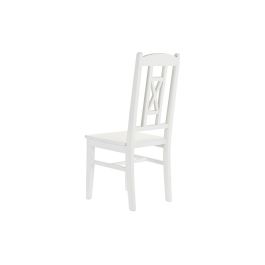 Silla Romantico DKD Home Decor Blanco 43 x 99.5 x 43 cm