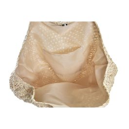 Bolso de Hombro DKD Home Decor 40 x 15 x 40 cm Natural Poliuretano Bolso de Hombro DKD Home Decor 40 x 15 x 40 cm Natural Poliuretano