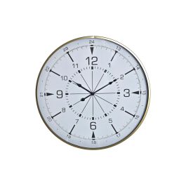 Reloj de Pared DKD Home Decor Cristal Dorado Metal Blanco Brújula (60 x 3 x 60 cm) Precio: 79.9499998. SKU: S3037737