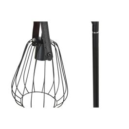Lámpara de Pie DKD Home Decor 55 x 25 x 150 cm Negro Metal Poliuretano 220 V 50 W (2 Unidades)