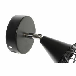 Lámpara de Pared DKD Home Decor Negro Metal 50 W 220 V Urbano 21 x 22 x 22 cm