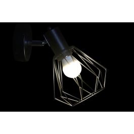 Lámpara de Pared DKD Home Decor Negro Metal 50 W 220 V Urbano 15 x 20 x 22 cm