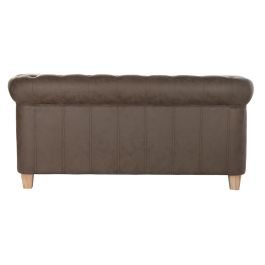 Sofa Vintage DKD Home Decor Marron Oscuro Natural 82 x 70 x 151 cm