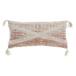 Cojin Urban DKD Home Decor Naranja Beige 10 x 30 x 60 cm