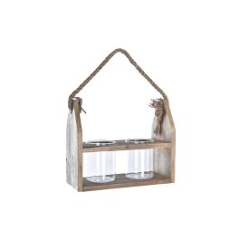 Jarron Cottage DKD Home Decor Natural Transparente 12 x 22 x 28 cm