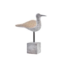 Figura Decorativa DKD Home Decor Gris Natural Pájaro Mediterráneo 23 x 9 x 26,7 cm Precio: 21.95000016. SKU: S3030155