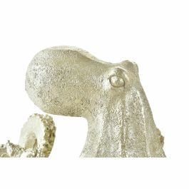 Figura Decorativa DKD Home Decor Dorado Resina Pulpo Mediterráneo (25,5 x 24,5 x 15,5 cm)
