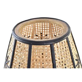 Lámpara de mesa DKD Home Decor Negro Metal Marrón 220 V 50 W 37 x 37 x 47 cm