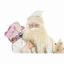 Figura Navidad Fantasia DKD Home Decor Rosa Gris 20 x 60 x 32 cm