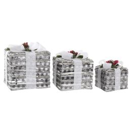 Regalo Navidad Alpina DKD Home Decor Blanco Plateado 25 x 29 x 25 cm Set de 3 Precio: 48.063015. SKU: B19TKA5CG3