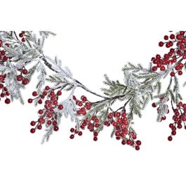 Guirnalda de Bolas LED DKD Home Decor Blanco Rojo Verde Polietileno 180 x 20 x 20 cm