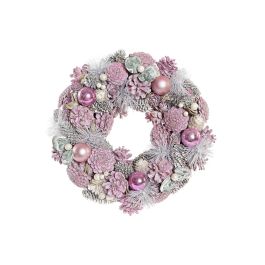 Corona de Navidad DKD Home Decor Piña Poliestireno (34 x 34 x 8,5 cm) Corona de Navidad DKD Home Decor Piña Poliestireno (34 x 34 x 8,5 cm)