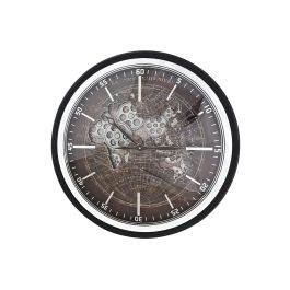 Reloj Pared Vintage DKD Home Decor Negro Dorado 8.5 x 59.5 x 59.5 cm