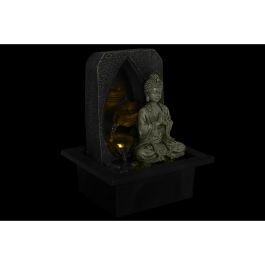 Fuente de Jardín DKD Home Decor Buda Resina 15 x 15 x 25 cm Oriental (3 Piezas)