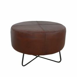 Reposapies Vintage DKD Home Decor Marron Negro 55 x 37 x 55 cm