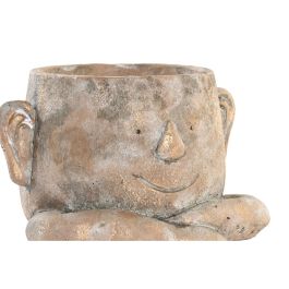 Macetero DKD Home Decor Cara Dorado Cemento Shabby Chic (18 x 20 x 13 cm) Macetero DKD Home Decor Cara Dorado Cemento Shabby Chic (18 x 20 x 13 cm)