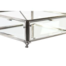 Caja-Joyero DKD Home Decor Cristal Metal (25 x 21 x 10 cm)