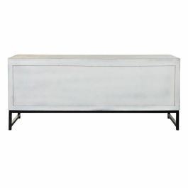 Mueble Tv Indio DKD Home Decor Blanco 40 x 55 x 130 cm