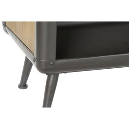 Mueble de TV DKD Home Decor 140 x 41 x 57 cm Abeto Natural Metal Gris claro
