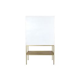 Aparador DKD Home Decor Dorado Metal Blanco Madera de mango (91 x 44 x 152 cm)