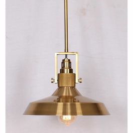 Lámpara de Techo DKD Home Decor Negro Dorado Metal 50 W (2 Unidades)