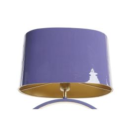 Lámpara de mesa DKD Home Decor Azul Hierro 50 W (41 x 20 x 71 cm)