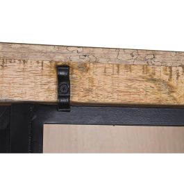 Estantería DKD Home Decor Negro Natural Metal Madera de mango 170 x 45 x 200 cm (1)