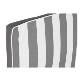 Cojín para Tumbona DKD Home Decor Hamaca Blanco Gris 190 x 60 x 5 cm Cojín para Tumbona DKD Home Decor Hamaca Blanco Gris 190 x 60 x 5 cm