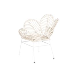 Silla Terraza Y Jardin DKD Home Decor Blanco 67 x 86 x 76 cm (2 Unidades)